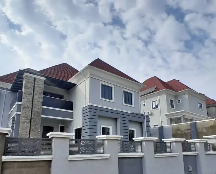 Detached Duplex External Painting Works at Guzape Abuja
