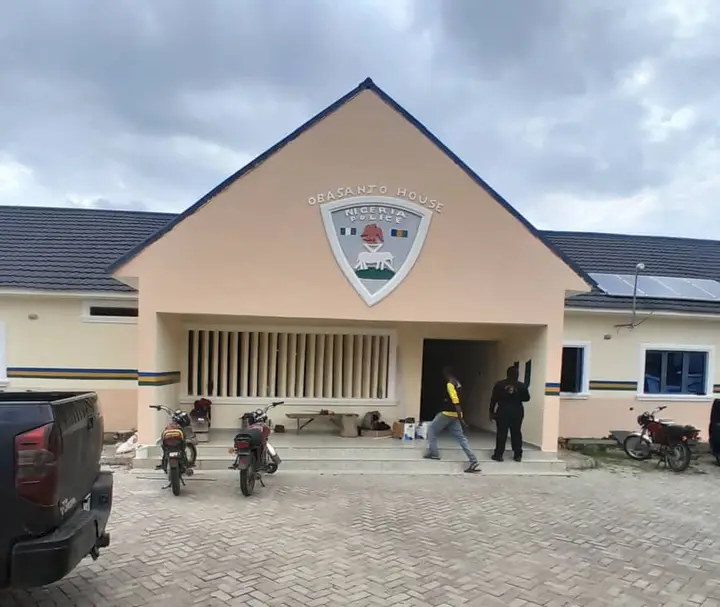 Repainting of River Park District Police Station, Abuja